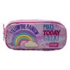 Muggle Mu-6757 Soft Rainbow Pembe Kalem ÇantasıMuggle Mu-6757 Soft Rainbow Pembe Kalem Çantası - Kirtasiyem.netKalem Çantaları