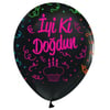 Nedi Balon Çç Florasan İyi Ki Doğdun SiyahNedi Balon Çç Florasan İyi Ki Doğdun Siyah - Kirtasiyem.netBalon