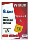 Özdebir 9. Sınıf Matematik Branş Deneme SınavıÖzdebir 9. Sınıf Matematik Branş Deneme Sınavı - Kirtasiyem.netDENEMELER