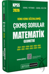 Pegem 2026 KPSS Genel Yetenek Genel Kültür Konu Konu Düzenlenmiş Tamamı Çözümlü Çıkmış Sorular Matematik GeometriKPSS Hazırlık