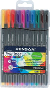 Pensan Fineliner 6500 Xylene Free (Ksilensiz) 10 Lu Plastik KutuluPensan Fineliner 6500 Xylene Free (Ksilensiz) 10 Lu Plastik Kutulu - Kirtasiyem.netDövme Kalemleri