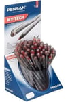 Pensan My Tech Tükenmez Kalem Kırmızı 1 Mm 60 lı Stand Pensan My Tech Tükenmez Kalem Kırmızı 1 Mm 60 lı Stand  - Kirtasiyem.netTükenmez Kalemler