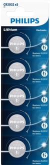 Philips Cr2032P5/01B Cr2032 3.0V Lityum Pil Philips Cr2032P5/01B Cr2032 3.0V Lityum Pil 5