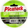 Picatack Çift Taraflı Bant 1010 24X20 KZ024Picatack Çift Taraflı Bant 1010 24X20 KZ024 - Kirtasiyem.netÇift Taraflı Bantlar