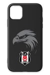 Piolent BJKCASE24005-iPhone11 Beşiktaş Kartal Logo Telefon KılıfıTelefon