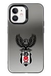 Piolent BJKCASE24005-iPhone12 Beşiktaş Kartal Logo Telefon KılıfıTelefon