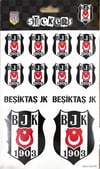 Piolent BJKST26008 Beşiktaş Arma Sticker SheetStickerlar