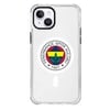 Piolent FBCASE24001-iPhone13 Fenerbahçe Magsafe Logo Şeffaf Telefon KılıfıTelefon