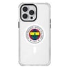 Piolent FBCASE24001-iPhone14Pro Fenerbahçe Magsafe Logo Şeffaf Telefon KılıfıTelefon