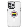 Piolent FBCASE24001-iPhone14ProMax Fenerbahçe Magsafe Logo Şeffaf Telefon KılıfıTelefon