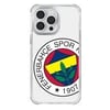 Piolent FBCASE24007-iPhone13Pro Fenerbahçe Büyük Logo Şeffaf Telefon KılıfıTelefon