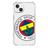 Piolent FBCASE24007-iPhone14 Fenerbahçe Büyük Logo Şeffaf Telefon KılıfıTelefon