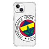 Piolent FBCASE24007-iPhone15 Fenerbahçe Büyük Logo Şeffaf Telefon KılıfıTelefon