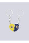 Piolent Fbkeyd24003 Fenerbahçe Çift Puzzle Metal Anahtarlık *10Anahtarlıklar