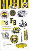Piolent FBST26001 Fenerbahçe Stadyum Sticker SheetStickerlar