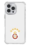 Piolent GSCASE25037-iPhone16ProMax Galatasaray 5 Yıldız Arma Telefon KılıfıTelefon