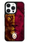 Piolent GSCASE25040-iPhone16Pro Galatasaray 5 Yıldız Parçalı Aslan Telefon KılıfıTelefon