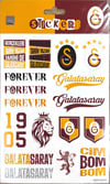 Piolent GSST26001 Gerçekleri Tarih Yazar Sticker SheetStickerlar