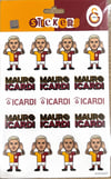 Piolent GSST26017 Mauro Icardi Sticker SheetStickerlar