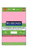 Rubenis Kitap Kabı A4 Yapışkanlı Buzlu Şeffaf Pembe 10 LuRubenis Kitap Kabı A4 Yapışkanlı Buzlu Şeffaf Pembe 10 Lu - Kirtasiyem.netKitap Kapları