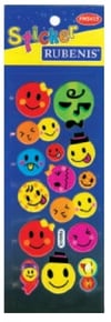Rubenis Sticker Küçük Boy Renkli Gülenyüz Figürlü Fms-411Rubenis Sticker Küçük Boy Renkli Gülenyüz Figürlü Fms-411 - Kirtasiyem NetStickerlar