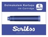 Scrikss Dolma Kalem Kartuşu Mavi 6 Lı PaketScrikss Dolma Kalem Kartuşu Mavi 6 Lı Paket - Kirtasiyem.netDolma Kalemler