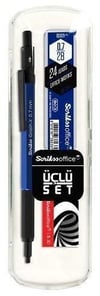 Scrikss Graph-X 3 Lü Set Versatil Kalem 0,7 Mm + Silgi + Min AntrasitScrikss Graph-X 3 Lü Set Versatil Kalem 0,7 Mm + Silgi + Min Antrasit - Kirtasiyem.netVersatil ( Uçlu ) Kalem Setleri