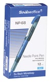 Scrikss Np-68 İğne Uçlu Tükenmez Kalem Mavi 0.5 Mm 12 Lik AmbalajScrikss Np-68 İğne Uçlu Tükenmez Kalem Mavi 0.5 Mm *12 - Kirtasiyem.netTükenmez Kalemler