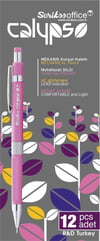 Scrikss Versatil Kalem Calypso  0.5mm Sarı 12 lik AmbScrikss Versatil Kalem Calypso  0.5mm Sarı 12 lik Amb - Kirtasiyem.netVersatil ( Uçlu ) Kalemler