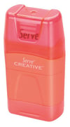 Serve Creative Kalemtraş Silgi 4*6 RenkServe Creative Kalemtraş Silgi 4*6 Renk - Kirtasiyem.netSilgiler