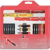 Sheaffer Calligraphy Mini Set 72350 1 Kalem + 3 Uç + 4 farklı renk Kartuş  73403Sheaffer Calligraphy Mini Set 72350 1 Kalem + 3 Uç + 4 farklı renk Kartuş  73403 - Kirtasiyem.netKaligrafi Kalemleri