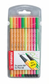 Stabilo Fineliner 88+Pen 68 Neon 10 LuStabilo Fineliner 88+Pen 68 Neon 10 Lu - Kirtasiyem.netDövme Kalemleri