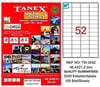 Tanex Bilgisayar Etiketi 46,4X21,2 Tw-2052Tanex Bilgisayar Etiketi 46,4X21,2 Tw-2052 - Kirtasiyem.netBilgisayar Etiketleri