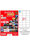 Tanex Bilgisayar Etiketi 70X38 Tw-2121Tanex Bilgisayar Etiketi 70X38 Tw-2121 - Kirtasiyem.netBilgisayar Etiketleri