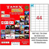 Tanex Bilgisayar Etiketi Tw-2044 48,5X25,4 Silver Etiket 25 AdTanex Bilgisayar Etiketi Tw-2044 48,5X25,4 Silver Etiket 25 Ad - Kirtasiyem.netBilgisayar Etiketleri