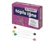 Temat Toplu İğne Renkli 28 Mm Temat Toplu İğne Renkli 28 Mm  - Kirtasiyem.netİğneler