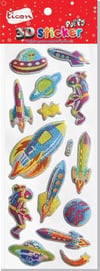 Ticon Sticker Puffy 3 Boyutlu 3D-1Ticon Sticker Puffy 3 Boyutlu 3D-1 - Kirtasiyem NetStickerlar