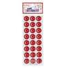 Ticon.Tps-017/01.Puffy Stıcker(Bayrak)Stickerlar