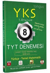 Tonguç Yks Tyt 1. Oturum Türkçe Temel Matematik 8 DenemesiTonguç Yks Tyt 1. Oturum Türkçe Temel Matematik 8 Denemesi - Kirtasiyem.netYardımcı Kitaplar
