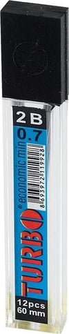 Turbo Min Ekonomik 2B  0,7/60 MmTurbo Min Ekonomik 2B  0,7/60 Mm - Kirtasiyem.netKalem Uçları ( Min )
