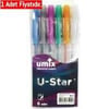 Umix U-Star Simli Jel Kalem*50 (1 Adet)Umix U-Star Simli Jel Kalem*50 - Kirtasiyem.netSimli Kalemler
