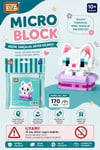 Vagon Loz Kedi 170 Parça Block Oyuncak-Mini Poşet LZ-8641Diğer Kırtasiye Ürünleri