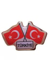 Vatan Rozet İki Bayraklı TürkiyeVatan Rozet İki Bayraklı Türkiye - Kirtasiyem NetRozet
