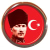Vatan Rozet Kocatepe Bayrak(Yuvarlak)Vatan Rozet Kocatepe Bayrak(Yuvarlak) - Kirtasiyem NetRozet