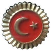 Vatan Türk Bayraklı (Dipli) RozetVatan Türk Bayraklı (Dipli) Rozet - Kirtasiyem NetRozet