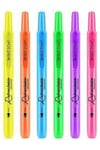 Writech W-805S BASMALI FOSFORLU KALEM NEON 6 RENK(MAVİ-PEMBE-MOR-SARI-TURUNCU-YEŞİL) (1 ADET) 8.Sınıf