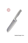 Fika Microban Santoku Bıçak 18cm.GriProfesyonel BıçaklarNeoflam