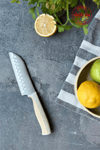 Fika Microban Santoku Bıçak 18cm.GriProfesyonel BıçaklarNeoflam