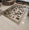   Bienna Fur Kaymaz Taban Hamteks Natürel Deri Halı / Kilim