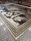   Bienna Fur Kaymaz Taban Hamteks Natürel Deri Halı / Kilim